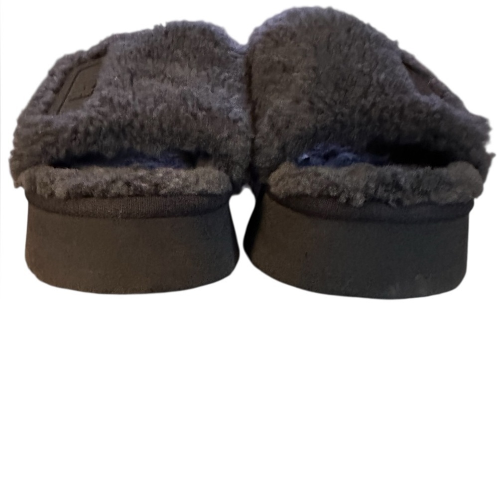 Authentic UGG® Women's Disco Slide Slippers Sandals Shoes Gray Size 7 - Picture 4 of 9